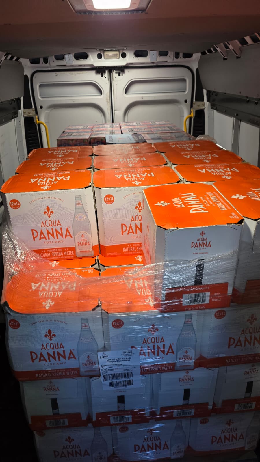 VanGo cargo van loaded and ready for local delivery in Virginia